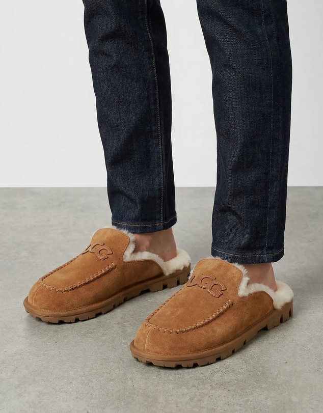 Ozwear Connection Uggs - Ugg Fremantle Sudge Logo Men Slipper