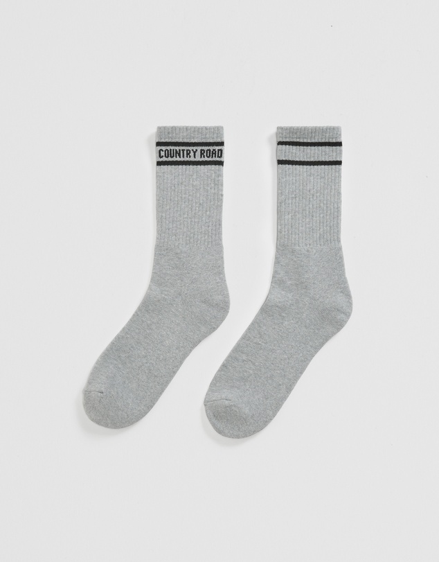 Country Road - Australian Cotton Blend Cr Sport Crew Sock