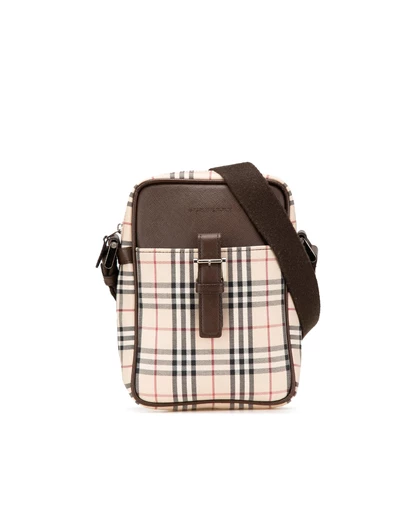 Pre-Loved by Azura Reborn - Pre-Loved House Check Canvas Crossbody