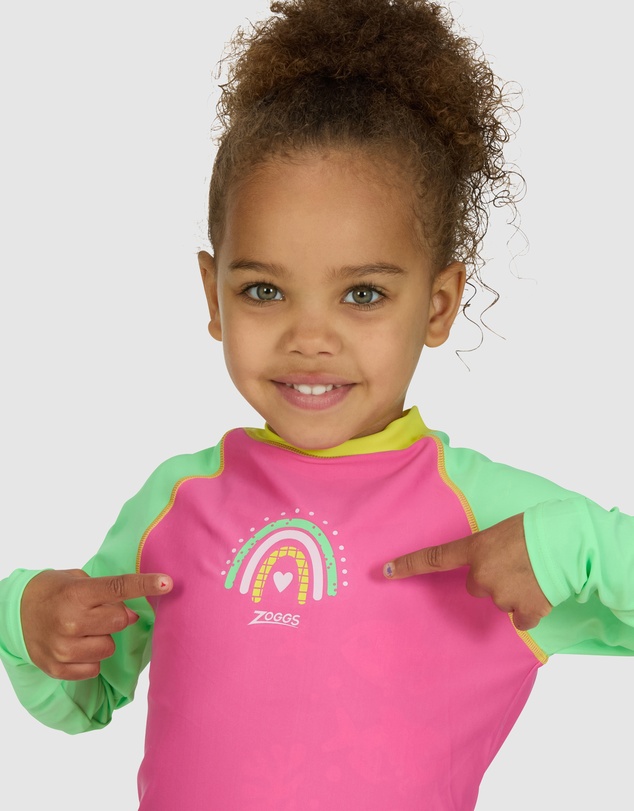 Zoggs - LS Zip Sun Top - Kids