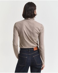 Gant - Lightweight Cotton Turtleneck Top
