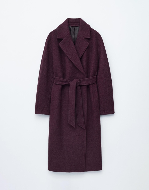 & Other Stories - Voluminous Belted Wool Coat