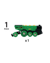 BRIO - Big Green Action Locomotive