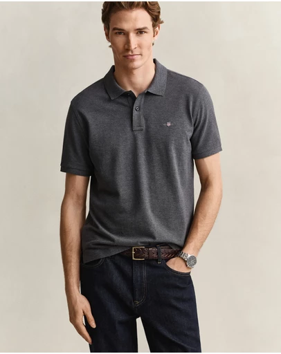 Gant - Regular Fit Shield Piqué Polo Shirt