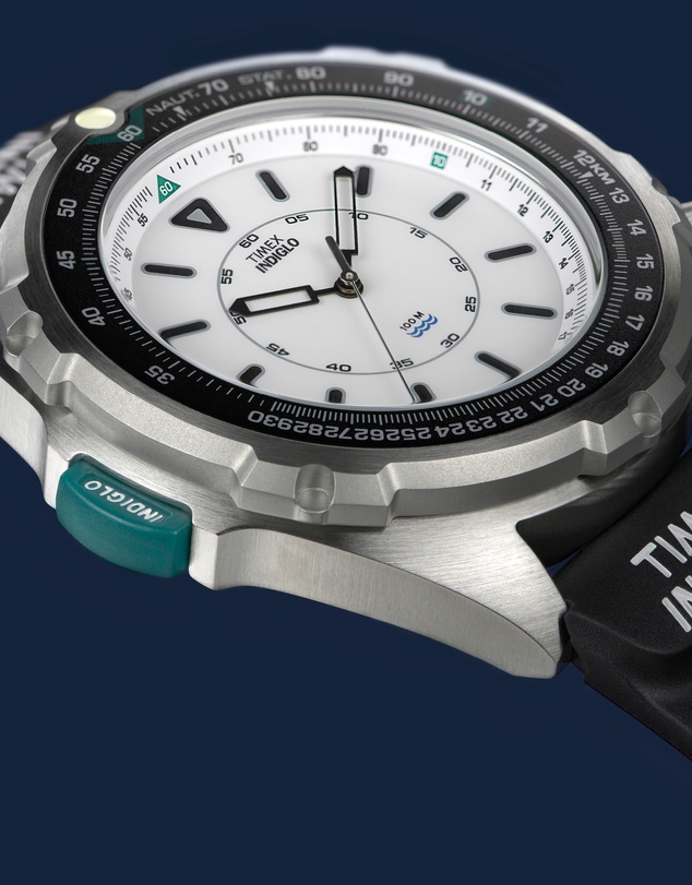 TIMEX - Timex 1995 Intrepid Reissue 46mm Synthetic Rubber Strap Watch