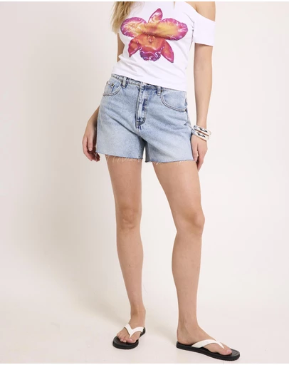 Insight - Aggie A-Line Denim Shorts