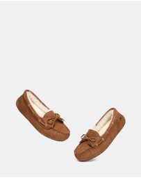 EVERAU - EverAU Ugg Pommie Cow Leather Upper Moccasins