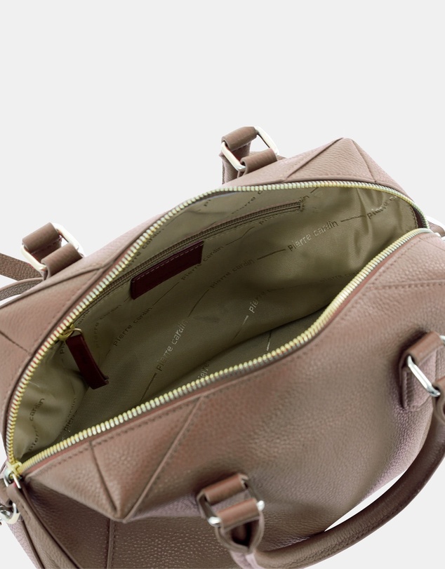 Pierre Cardin - Pierre Cardin Laides Leather Tote Crossbody Bag