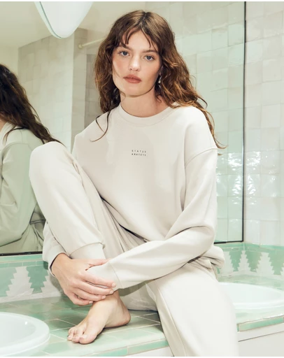 Status Anxiety - Could Be Nice Jumper With Logo