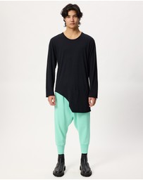 Surrounded By Ghosts - The Neobite Asymmetrical Tail Long Sleeve T-Shirt