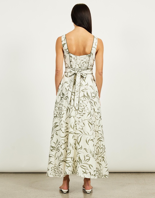 Minima Esenciales - Mabel Linen Maxi Dress
