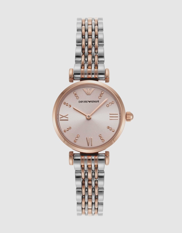 Emporio Armani - Two Tone Analogue Watch