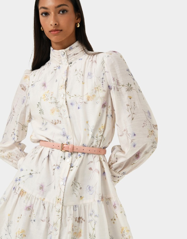 Forcast - Aurae Floral Tiered Dress