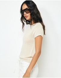 AERE - Lee Organic Cotton Knit Top
