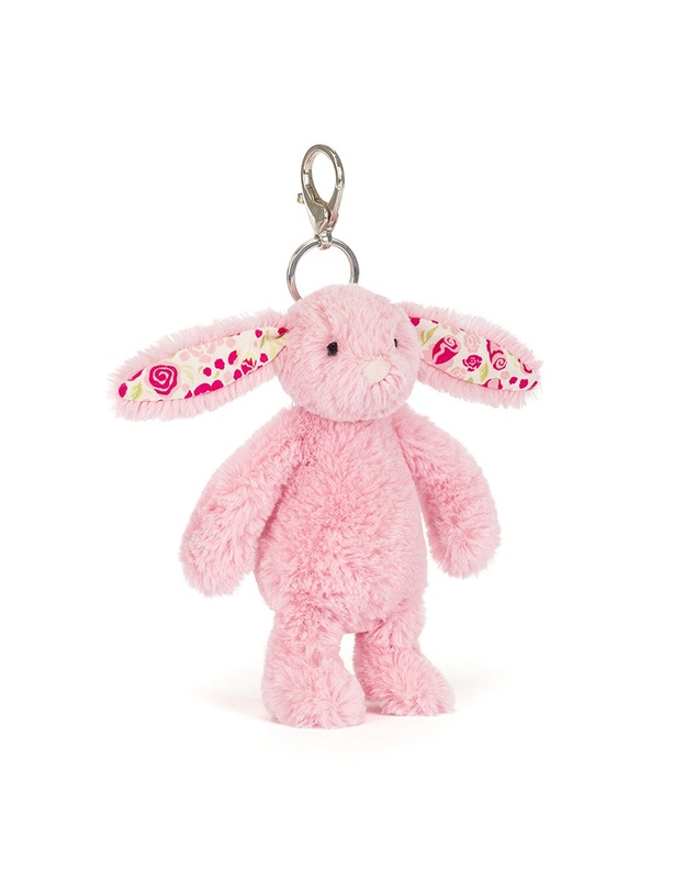 Jellycat - Blushkin Blossom Bunny Bag Charm