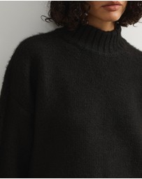 Atmos&Here - Charll Funnel Neck Knit Jumper