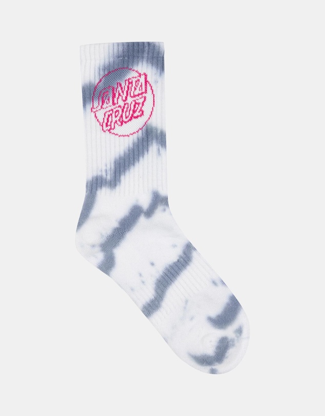 Santa Cruz - Opus Dot Drip 2 Pack Crew Socks - Teens