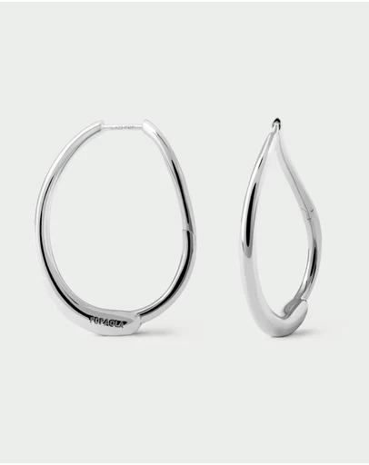 PDPAOLA - Halo Silver Hoops