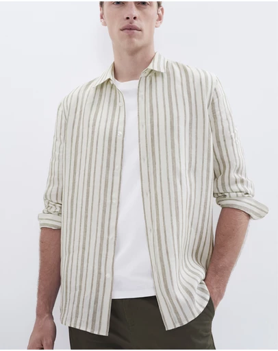 UNISON - Linen Regular Fit Shirt