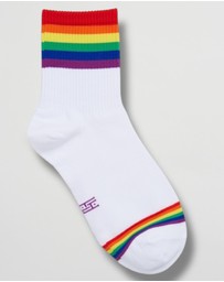 High Heel Jungle - Pride Flag Premium Socks