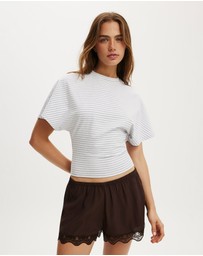 Cotton On - Blair Batwing Short Sleeve Tee