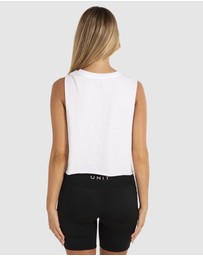 UNIT - UNIT Studio Ladies Crop Muscle Tee