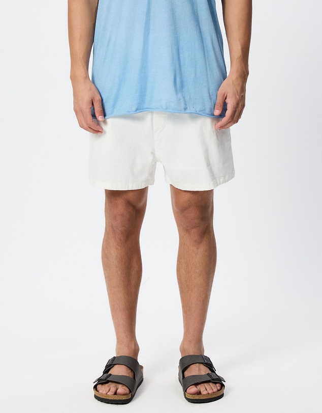 Surrounded By Ghosts - The Natron Denim Drawstring Shorts