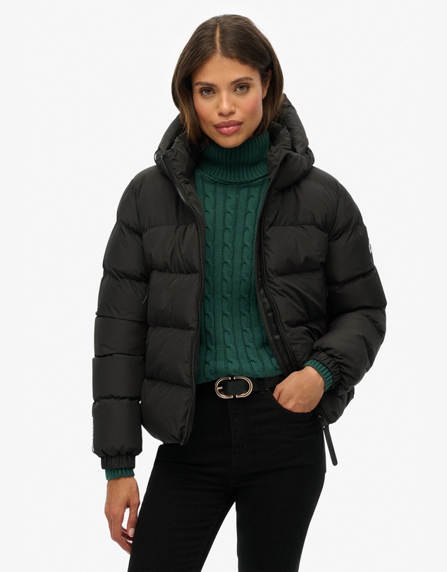 Superdry - Hooded Sports Puffer Jacket
