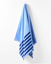 Aura Home - Palma Stripe Australian Cotton Beach Towel