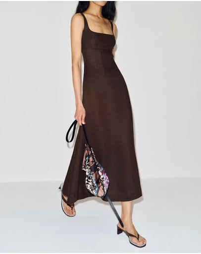 Reformation - Sabine Linen Dress