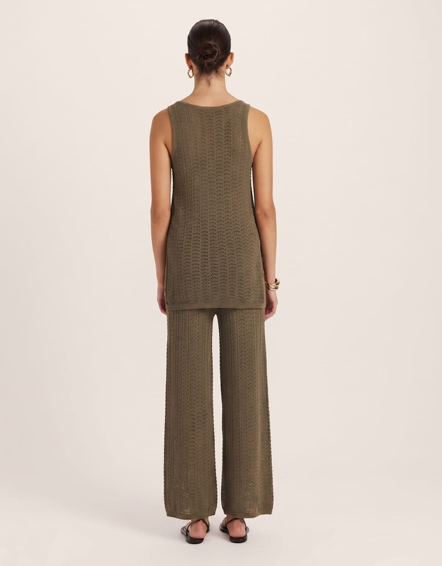 SABA - Prue Cotton Crochet Tank