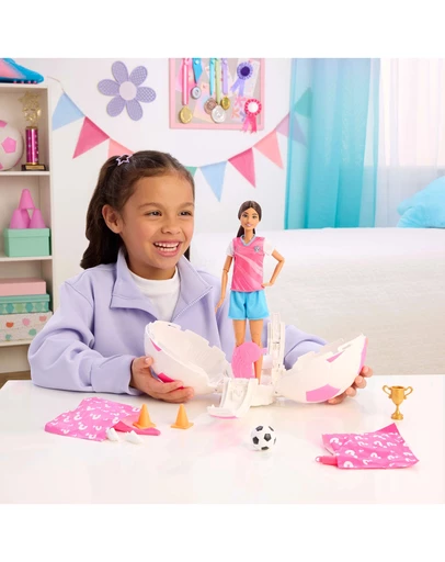 Barbie - New! Career Burst Ball - Soccer