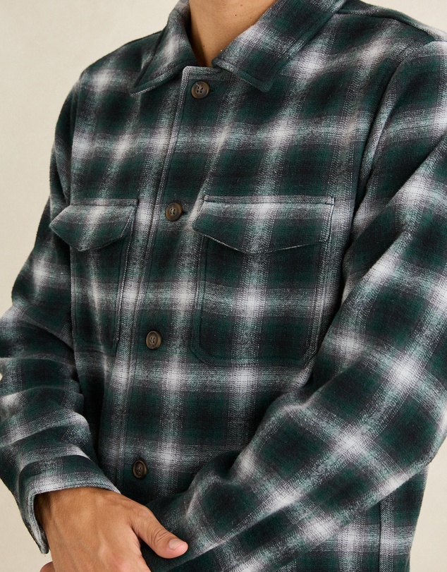 Rhythm - Polar Bond LS Flannel Shirt