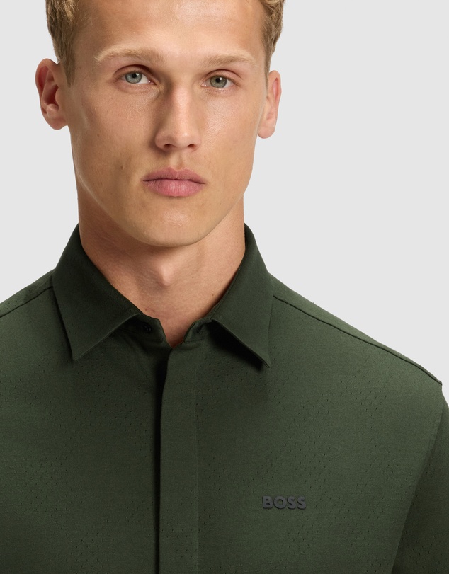 BOSS - Mesh Heritage Shirt