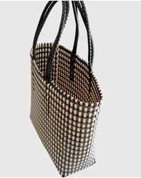 Mimmi Terra - Woven Traveller Tote Tiramisu