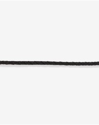 Michael Hill - Men's Braided Leather Bracelet with Sterling Silver