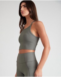 All Fenix - Eco Rib Strap Racer Crop