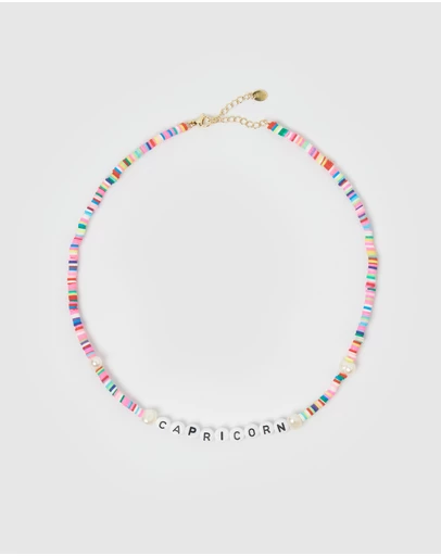 Miz Casa and Co - Capricorn Star Sign Necklace
