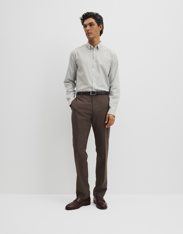 Country Road - Slim Fit Cotton Stripe Shirt
