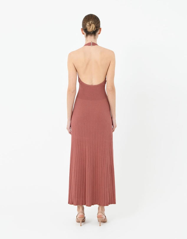 Forcast - Akaroa Halter Neck Knit Dress