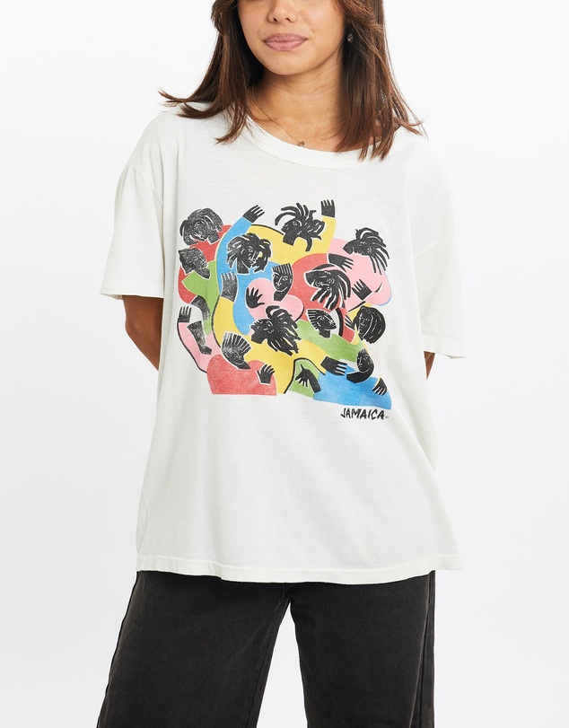 Vintage by The Real Deal - Pre Loved - Vintage 80s Jamaica Souvenir Art Tee