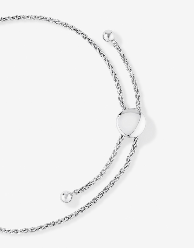 Michael Hill - 0.15 Carat TW Diamond Knots Bolo Bracelet in Sterling Silver