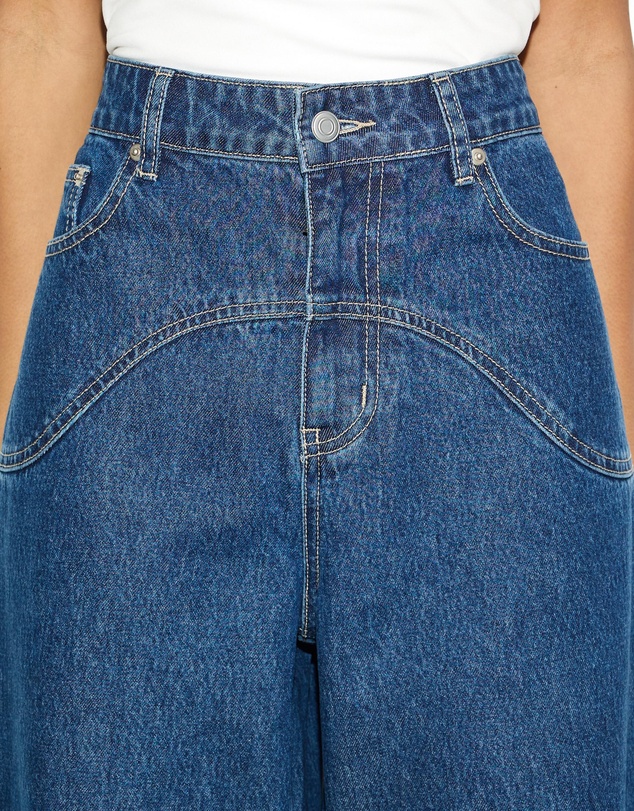 Dazie - Cansas High Rise Straight Leg Jeans