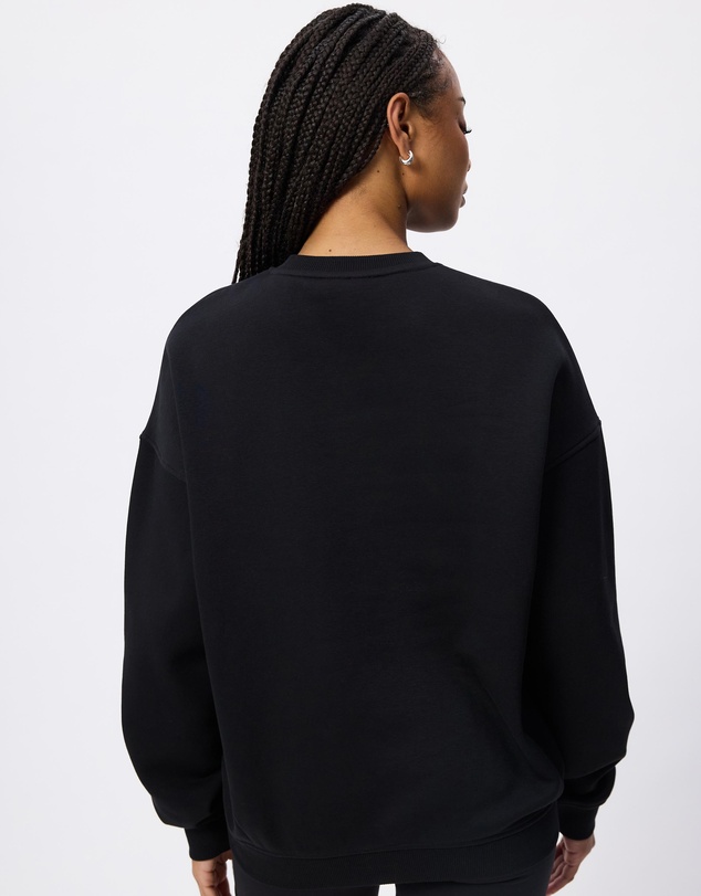 Reebok - Relaxed Fit Crew Neck Sweatshirt