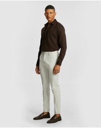 yd. - Nightfall Cotton Herringbone Regular Fit Shirt