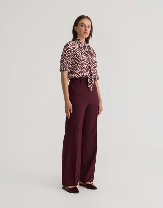 Oxford - Simone Tie Neck Shirt