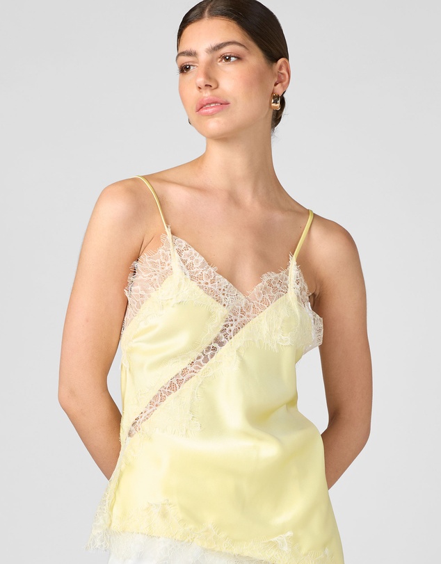 MVN - Asymmetrical Lace Top