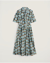 Seasalt - Seasalt Cornwall Blue Wild Liquorice Shirt Dress