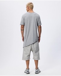 Surrounded By Ghosts - The Coltan Cotton Asymmetrical Tail T-Shirt