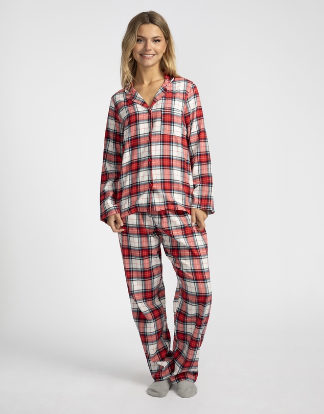 Mitch Dowd - Red Check Flannel Pyjama Pants